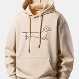 Dachshund Printed Hoodie