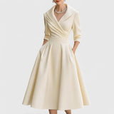 Ladies’ Vintage-Inspired Midi Dress