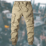 Men's Tactical Cargo Joggers with Multiple Pockets