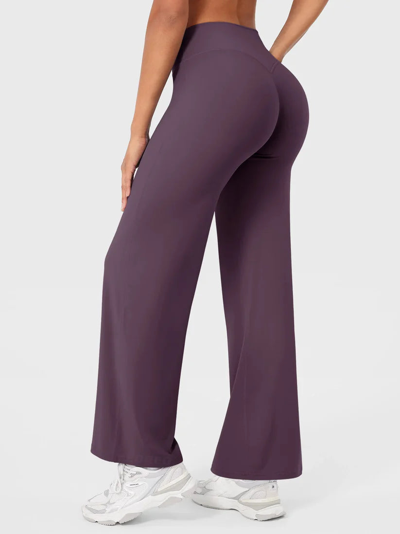 High-Waisted Straight Leggings