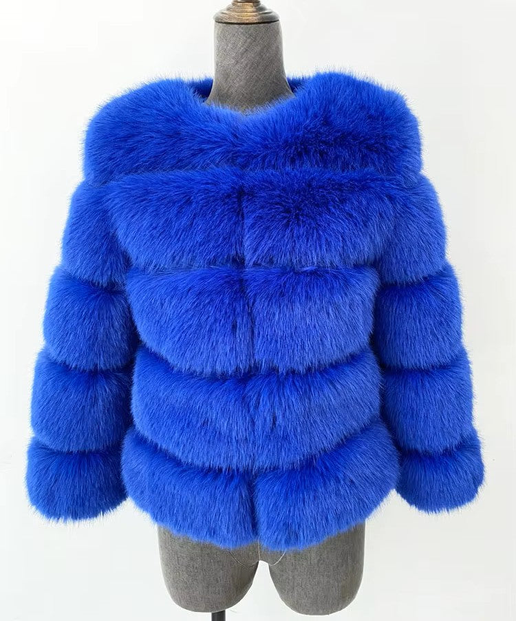 Ladies’ Faux Fur Jacket