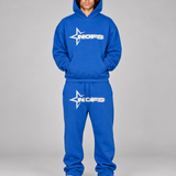 Premium Urban Tracksuit – Oversized Hoodie & Wide Leg Joggers Set