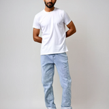 Men's Relaxed Loose Fit Denim Jeans