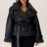 Ladies’ Faux Shearling Jacket