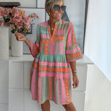 Ladies’ Embroidered Smock Dress