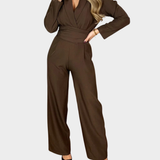 Women’s Brown Jumpsuit
