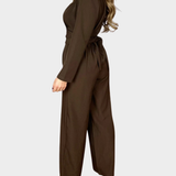 Women’s Brown Jumpsuit