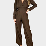 Women’s Brown Jumpsuit