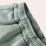 Two-Piece Half-Zip Pullover and Straight-Leg Set