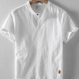 Men’s Grandad Collar Polo