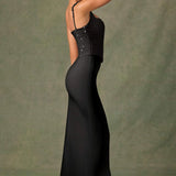 Ladies’ Corset Ruffle Dress