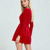 Ladies’ Velvet Evening Dress