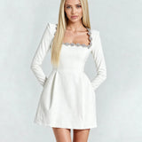Ladies’ Velvet Evening Dress