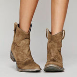 Ladies’ Suede Ankle Boots