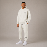 Men's Premium Comfort Set – Hoodie & Jogging Trousers – Cream