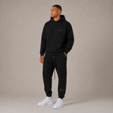 Men's Premium Comfort Set – Hoodie & Jogging Trousers – Black