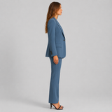 Tailored Peak Lapel Blazer and Trouser Two-Piece Set