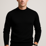 Men's Plain Knit Regular Fit Pullover