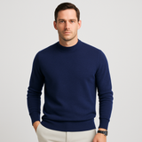 Men's Plain Knit Regular Fit Pullover