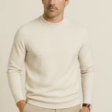 Men's Plain Knit Regular Fit Pullover