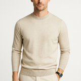 Men's Plain Knit Regular Fit Pullover