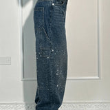Ladies’ Blue Glitter Jeans