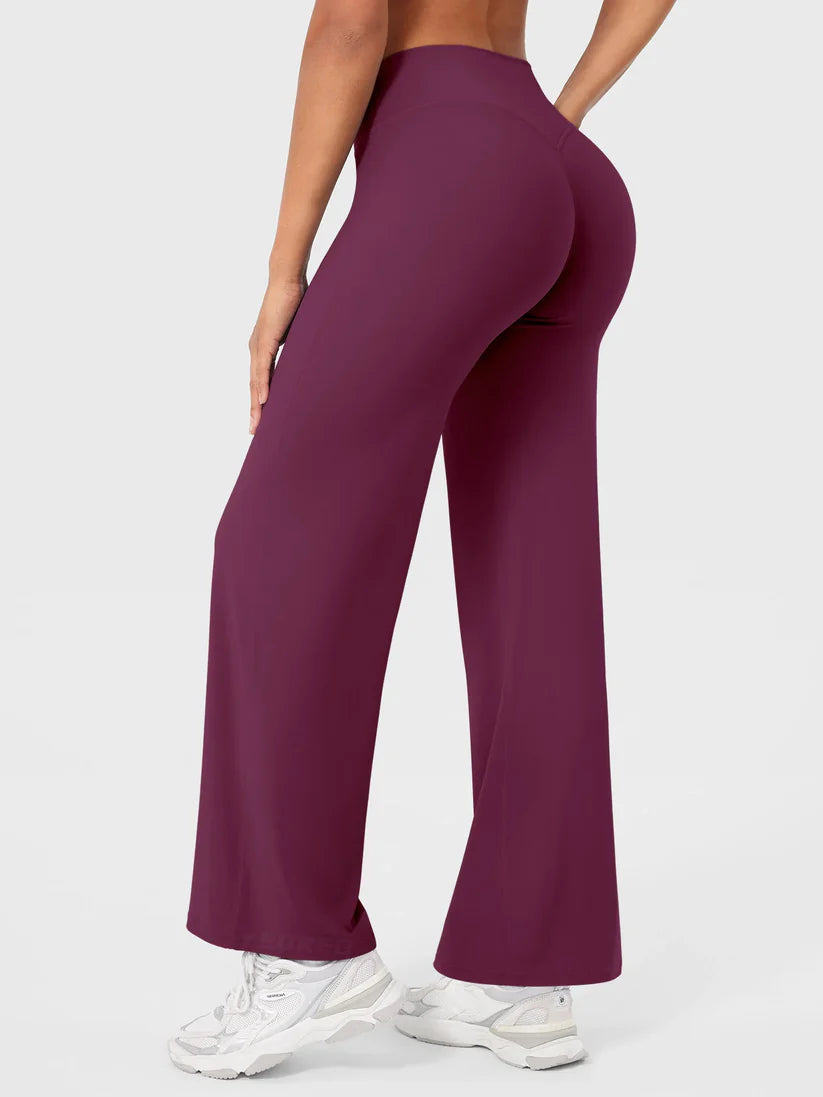 High-Waisted Straight Leggings