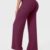 High-Waisted Straight Leggings