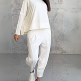 Women's Two Piece Knit Lounge Set