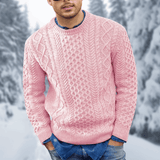 Men's Classic Cable Knit Winter Sweater