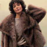 Ladies’ Faux Fur Jacket