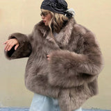 Ladies’ Faux Fur Jacket
