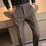 Men’s Modern Straight Trousers