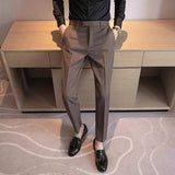 Men’s Modern Straight Trousers