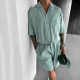 Men’s Linen Co-Ord Set