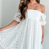 Ladies’ Off-Shoulder Mini Dress