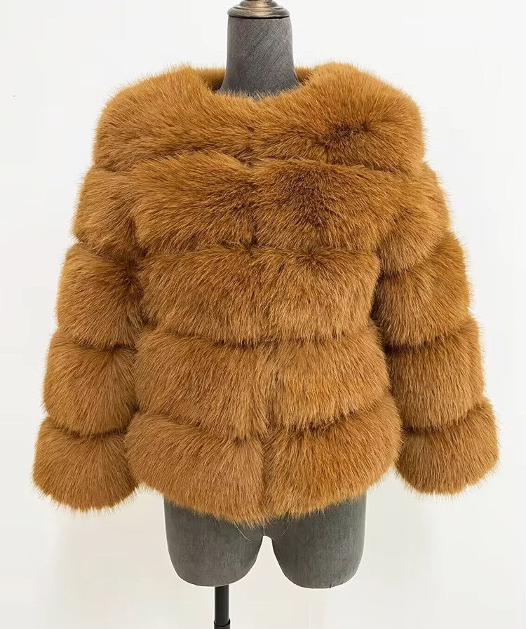 Ladies’ Faux Fur Jacket