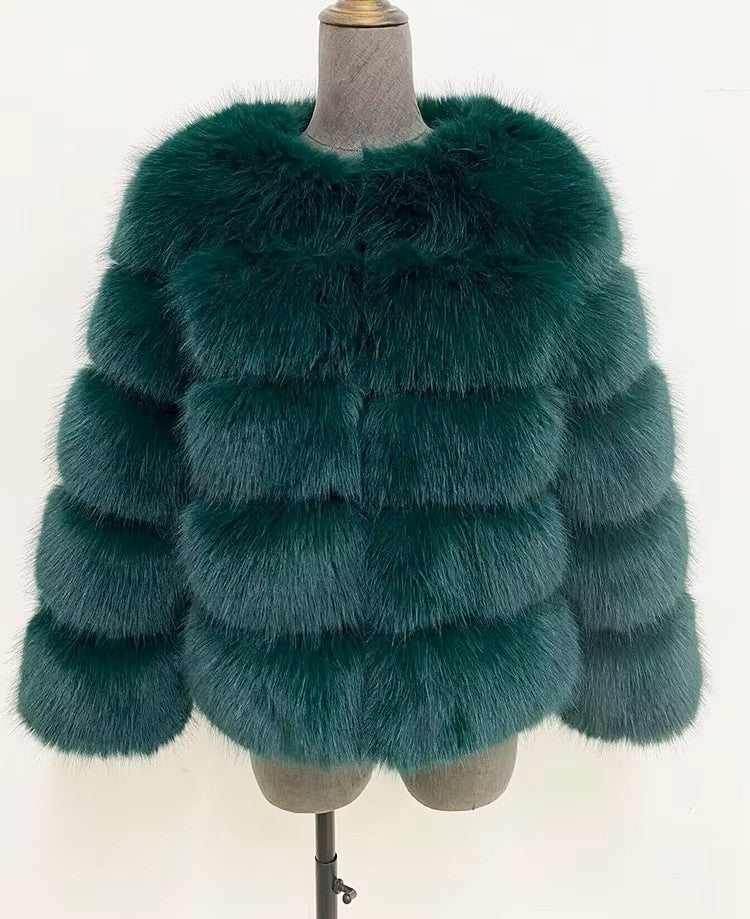 Ladies’ Faux Fur Jacket
