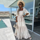Women’s Off-Shoulder Maxi Dress