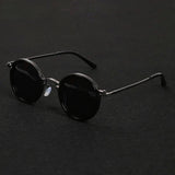 Round Metal Frame Polarized Sunglasses