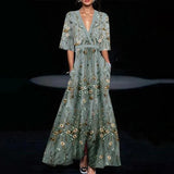 Ladies’ Floral Maxi Dress