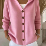 Women’s Hooded Knit Cardigan
