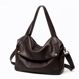 Women's Signature Black Leather Bag