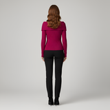 Women's Off Shoulder Button Front Top