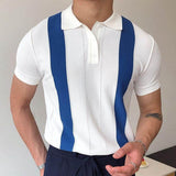 Men’s Striped Polo Shirt