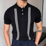 Men’s Striped Polo Shirt