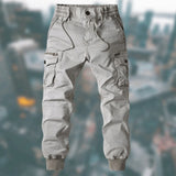 Men's Tactical Cargo Joggers with Multiple Pockets