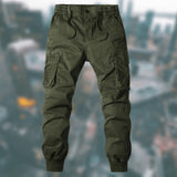 Men's Tactical Cargo Joggers with Multiple Pockets