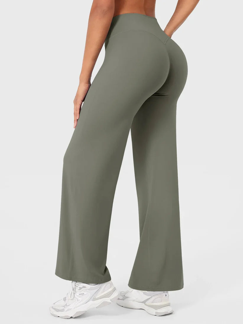 High-Waisted Straight Leggings