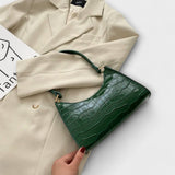 Women's Green Leather Bag